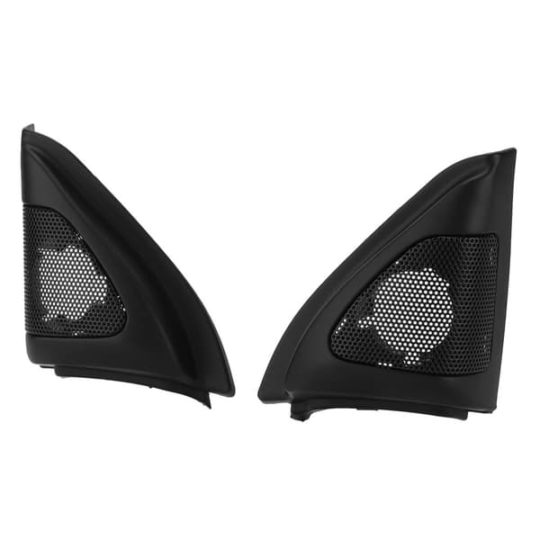 Car Door Speaker Cover, Audio Tweeter Trim - Black Replacement for Corolla 2003-2006