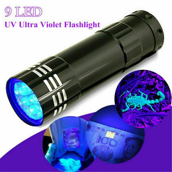 Multifunksjonell UV-lommelykt Bærbar UV-lommelykt UV-pengedetektorlampe