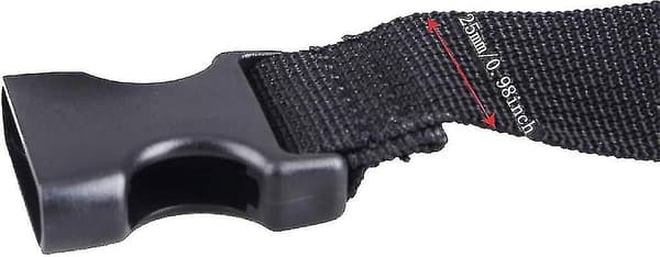 Webbing Stropp 25mm Nylon Kraftige Stropper Webbing Stropper Med Spenner Bagasjestropper-n