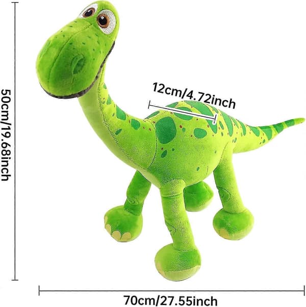 14 \" Den Gode Dinosaur Arlo Grøn Blød Legetøjsbamse Julegave til Børn (S 14 \")