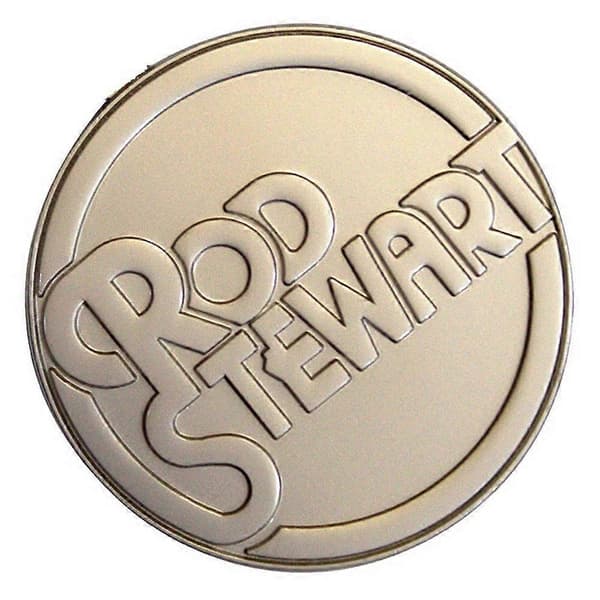 Rod Stewart Stacked Logo Nøglering
