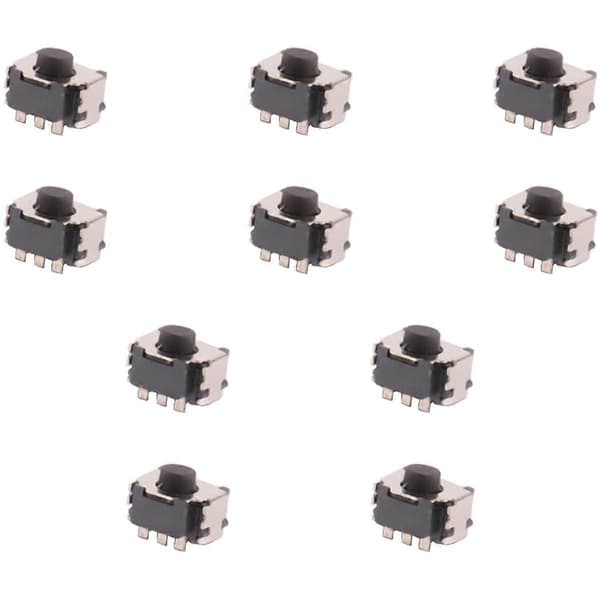 10 st Micro-Switch L R Knapp för Nintend Switch LR Knapptryck Microswitch för Switch NS Joystick