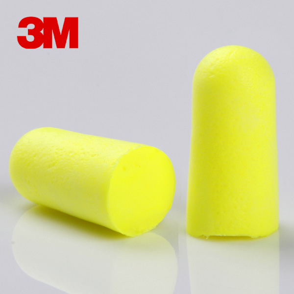 3M Ear Classic Öronproppar, 50 par Förpackade i Par, Gula, SNR = 28dB, Hörselskydd [ege]