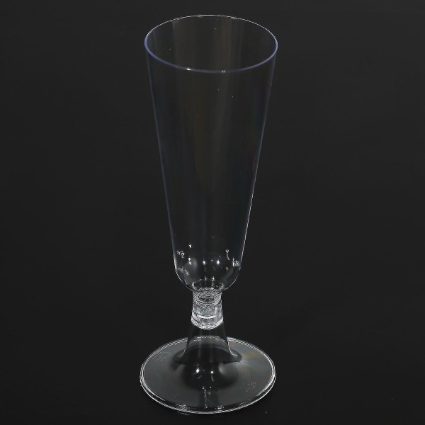 60 stk 150ml Engangs Hard Plast Champagne Glass Rødvin Glass Goblet Vinglass Fest Festival TAO