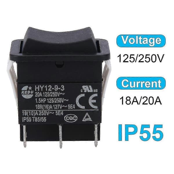 Industriel Anti-lock Bremsesystem Switch - 1 stk Hy12-9-3 - Nem Installation