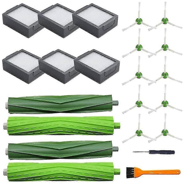 For Irobot Roomba I7 I7+ I6+ I3+/plus E5 E6 E7 Støvsuger Børster