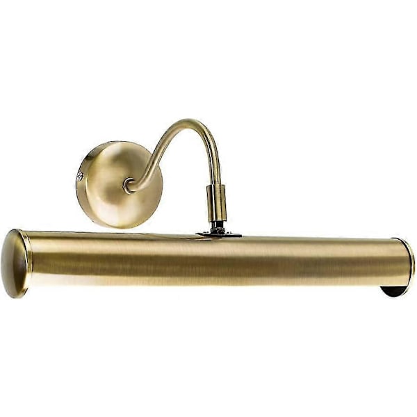 Moderne Justerbar Dobbel Bildevegglampe i Antikk Messingfinish