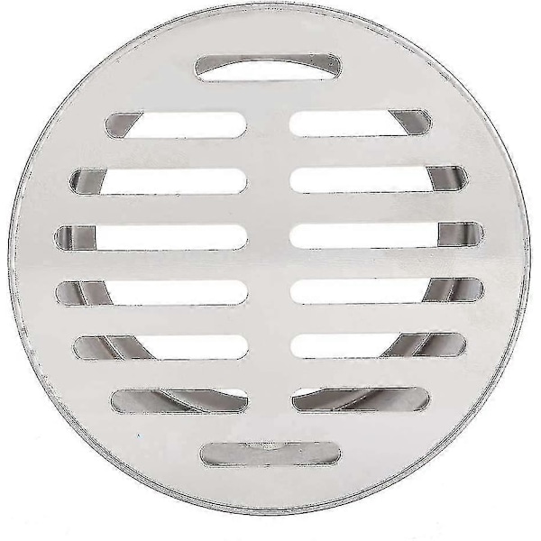 Gulvrist i rustfritt stål, anti-tilstopping, gulvristdeksel, gulvristfilter for utendørs bruk (110 flat munn) - YuJia