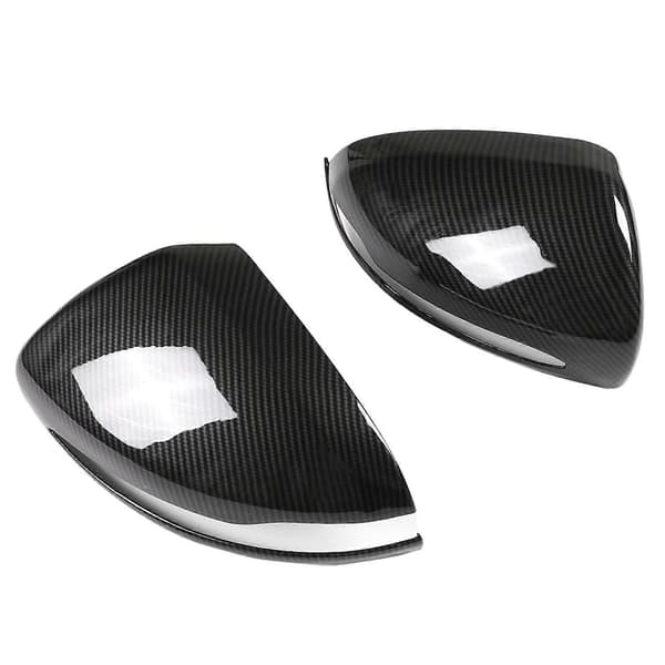 for B C E S GLC Klasse W205 W213 W253 Karbonfiber ABS Sidespeildeksel Trim