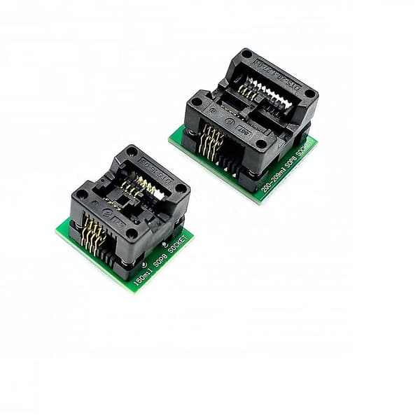1 stk SOP8 til DIP8 SOP8 Turn DIP8 SOIC8 til DIP8 IC Socket Programmer Adapter Socket til Bred 150Mil