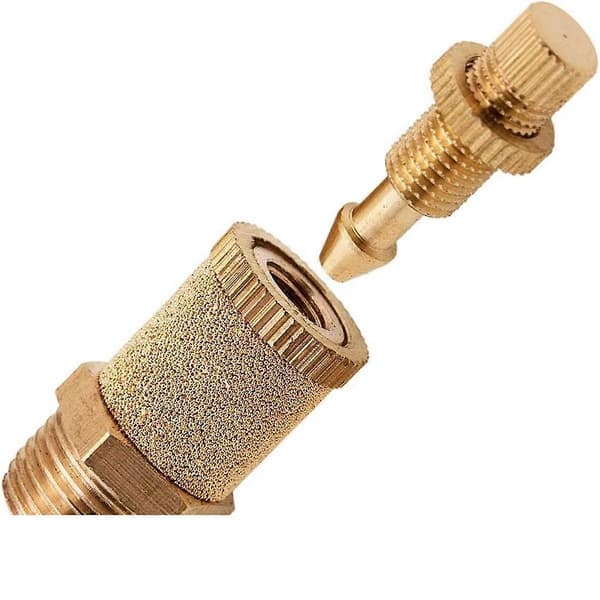 3/8 tum NPT Dump/Slowdown/Ljuddämpare Flödeskontrollventil för Fjädring (4-pack) VXA4038-4