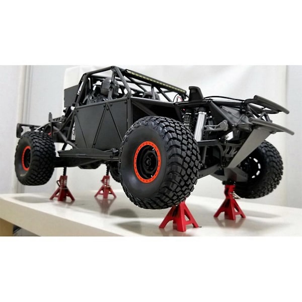 4 st Metallhöjdbara 6 Tons Reparationsställ för 1/10 RC Crawler Bil Axial SCX10 90046 TRX4 TRX6