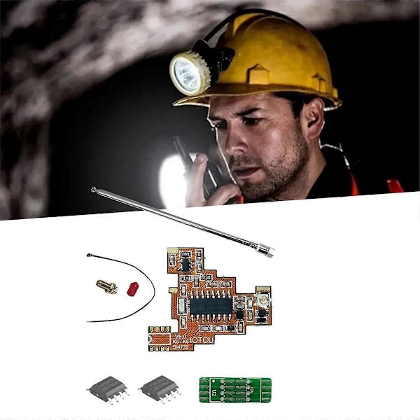 SI4732 V5.0 FPC Modul+2x2M Chip Multi System för UVK5 K6 HF Kortvåg Fullband Enkel Sidband Re