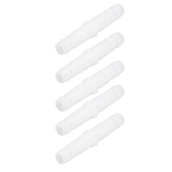 10 stk. Plastik Slangefittings Lige Lige Barb Splicer Samler Joint Union Adapter 6-6mm