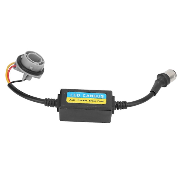 2 stk. 1157 LED Decoder 5W 12-24V Belastningsmodstand Flash Advarsel Canbus Fejlfri Annullering til bil