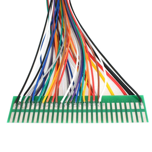 28-bens Jamma Forlængerkabel Spilmaskine Jamma Sele Guld Finger til Spildele Coin Operator