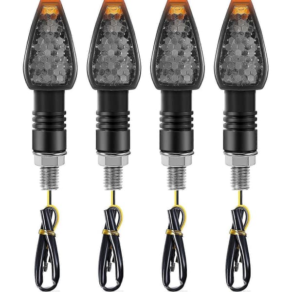 4 kpl Virtaavat suuntavilkut 14 Led 12v Moottoripyörä