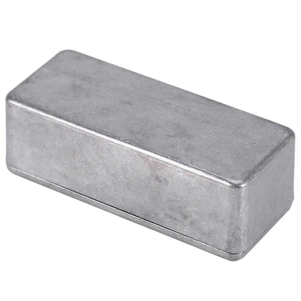 5 st Gitarr Effekter Pedal Aluminium Stomp Box Kapsling för DIY Gitarrpedal Kit 1590A