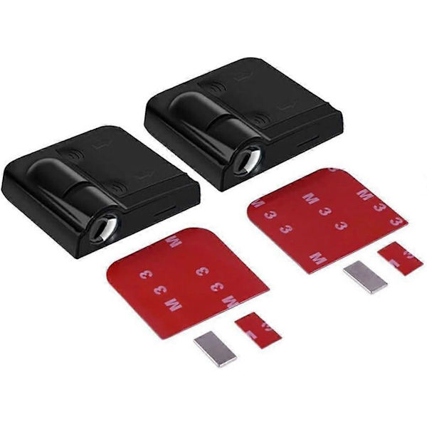 2 stk. Velkomstlys til bil til Mitsubishi Colt/Lancer/ASX/Eclipse, LED-projektionslys til bil, Autodele