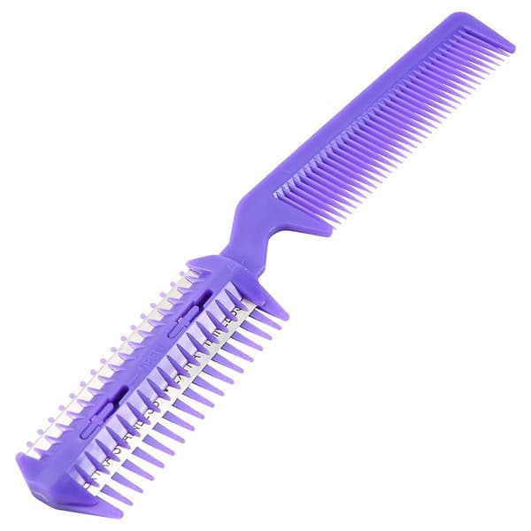 Plast Hårkam Klippare Trimmer Lila