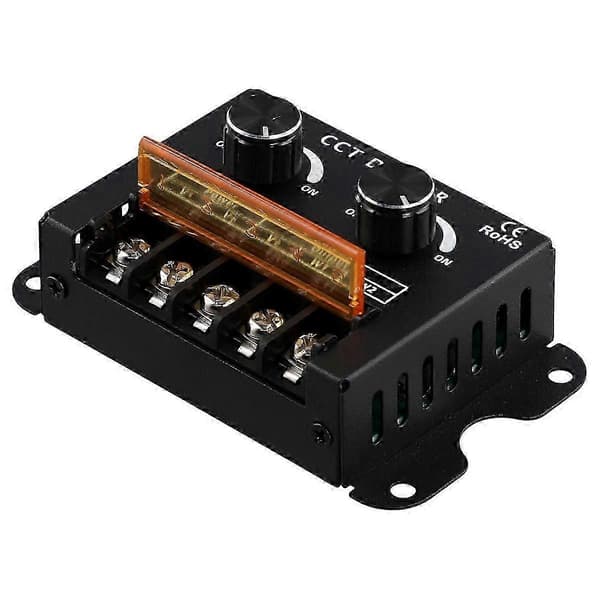 LED Controller DC 5-24V 15A Dæmpbar CCT Dual Farvetemperatur LED Strip Controller LED Lysboks Skilt