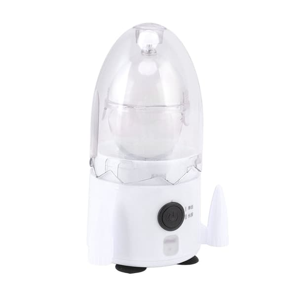 Egg Spinner Oppladbar Silikonbunn Matkvalitets ABS-materiale Gylden Eggmikser for Hjemmet 15W 5V Hvit