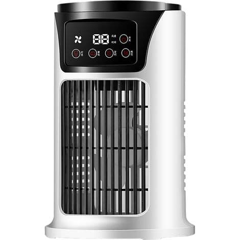 6-trins fordampende luftkøler ventilator – 6-timers timer – Stille drift – Til personlige og udendørs områder