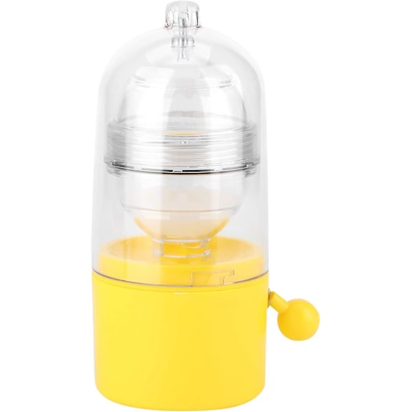 Egg Shaker, Egg White Separator Hand Egg White Egg Mixer For Making Cooked Golden Eggs (yellow)