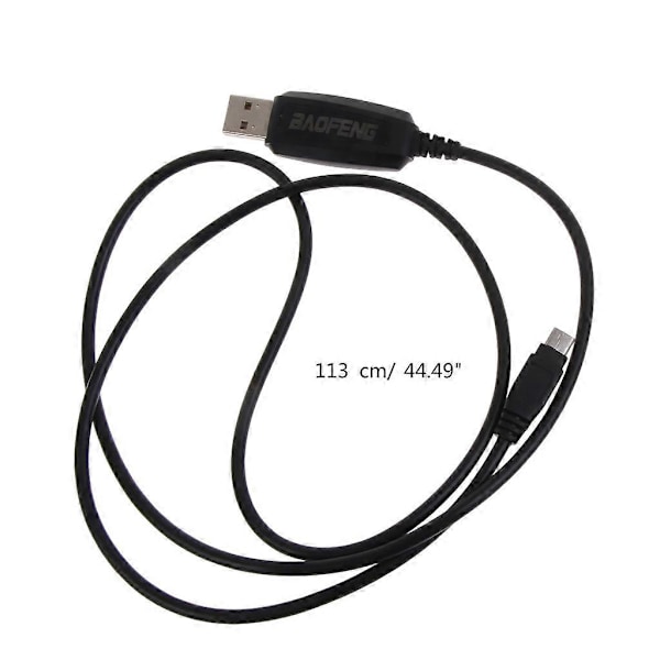 BF-T1 Walkie Talkie USB Programmeringskabel Tvåvägsradio BF-9100 BF-T1 Y-Port