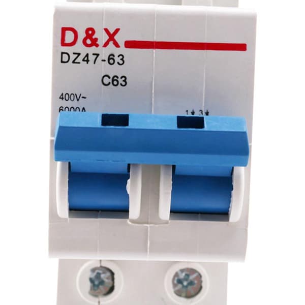 2P 63A DC400V MCB Solenergi Fotovoltaisk (PV) Sol DC-bryter