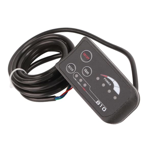 Elektrisk Sykkel 810 LED-Display Med 5-Leders Kabel Kontrollpanel