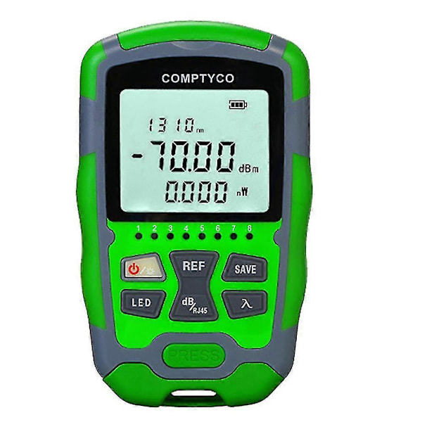 Comptyco 3 I 1 Ftth Fiber Optisk Effektmåler Aua-mc7 Led Lys