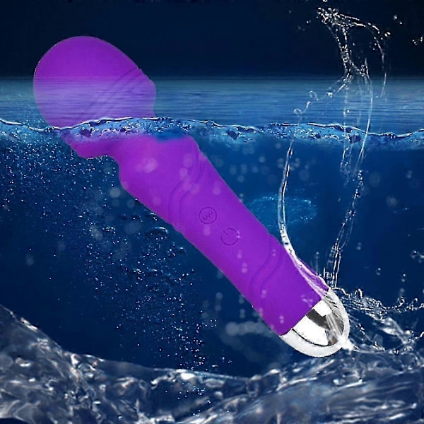 Vanntett Vibrator for Kvinner - Mest Kraftfulle 10-Frekvens USB Vibrator