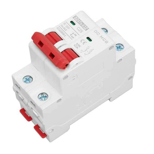 DC-strømbryter Overbelastningsvern Magnetisk system PV-strømbryter 500V 25A 2P