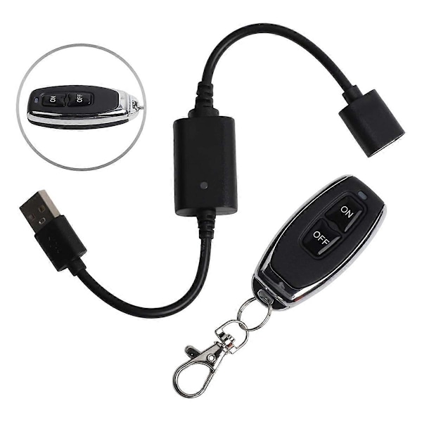 DC5V 433Mhz USB Trådløs RF Fjernbetjening Switch Driver Tænd Sluk for LED Lys Strip Læse L