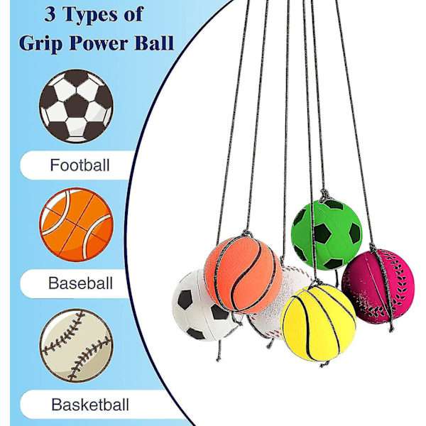 6 stycken handledsboll för sport -