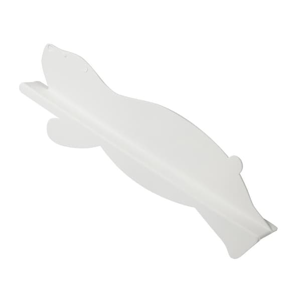 White Bear Silicone Sink Splash Guard with Suction Cup for Washing, Water Splash Protector