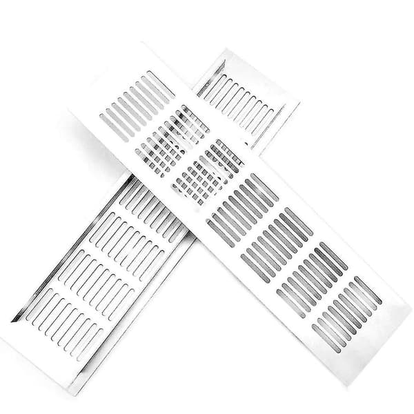 2 st Aluminiumlegering Kök Ventilationsgaller Skåpsventiler