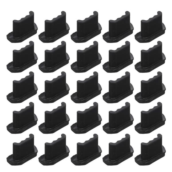 65 kpl Micro USB -portin pölysuoja, yhteensopiva Android-puhelimien kanssa