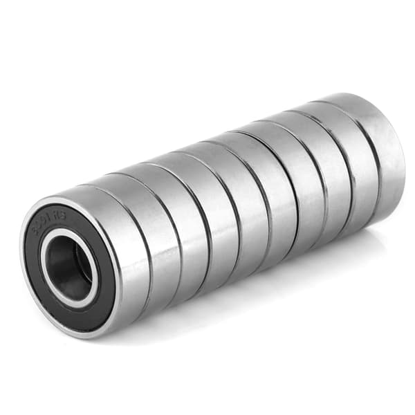 10 stk holdbare multifunksjonelle gummiforseglede sporkulelager 60012RS (12x28x8mm)