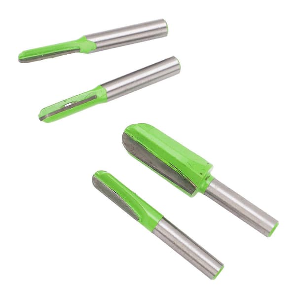 2025 Senaste Modell 4ST Core Box Bits Djup Rund Nos 8mm Skaft Fräs CNC