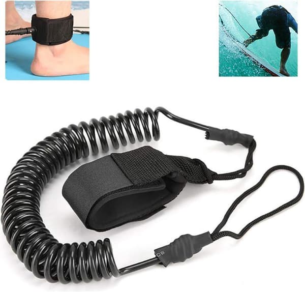 Surfeleash, surfe-sikkerhetstau, padlebelte, surfebrett slepetau - for surfebrett