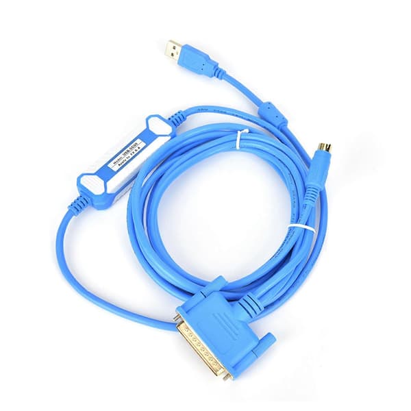 USB-SC09 PLC Programmeringskabel PLC Datakabel Nedlastingslinje for Mitsubishi 3 Meter