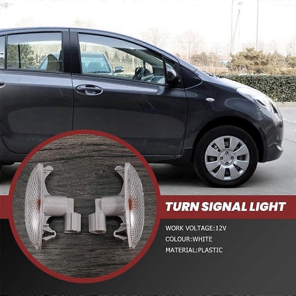 1 Par Bil Blinklys Sidelamper for Lys for //Yaris/ 2006-2013