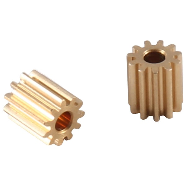 5 stk Messing 11T Pinjongir Motor Gir for TRX4M 1/18 RC Crawler Bil Oppgraderingsdeler