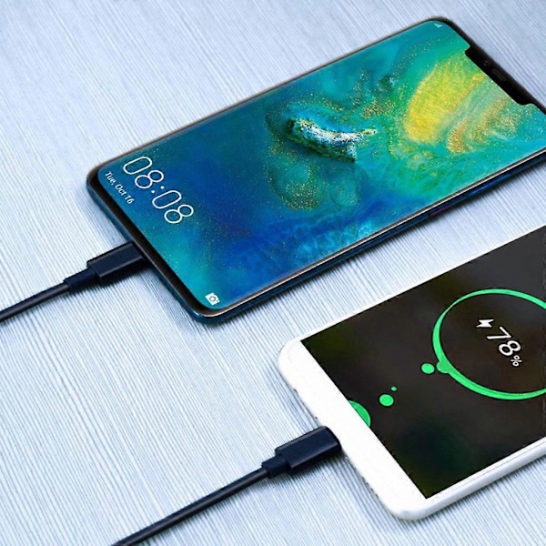 USB C til Micro USB Kabel Micro USB til USB Type C Adapterkabel USB-C til MicroB