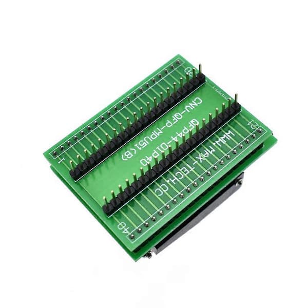 TQFP44 til DIP40 Brennesokkel Chip Programmer TQFP44 Adapter Sokkel Dip40 Qfp44 ATMEGA16