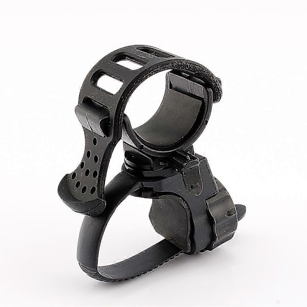 Sykkel Sykling 360 Rotasjon Lommelykt Fakkel Mount LED Lys Holder Klemme Klipp