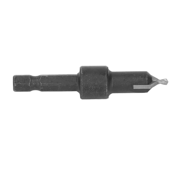 Countersink Drill Bit Set Hex Shank Adjustable Replacement with Wrench Storage Container for Wood Metal Power Tools