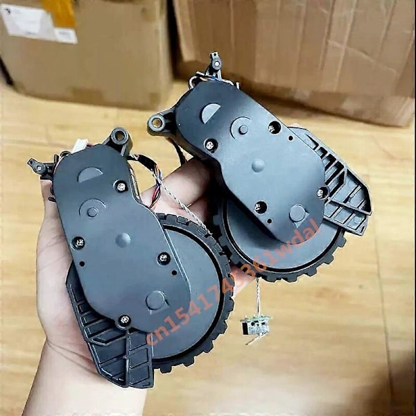 Reisehjul for Roborock S5 MAX S50 MAX S55 MAX S6 Pure S7 Reservedeler Høyre og Venstre Gåhjul Støvsuger